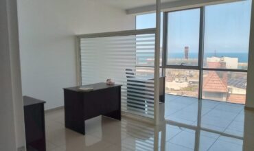 kaslik furnished office 120m for rent prime location sea view Ref#207