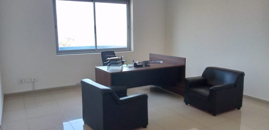 kaslik furnished office 120m for rent prime location sea view Ref#207