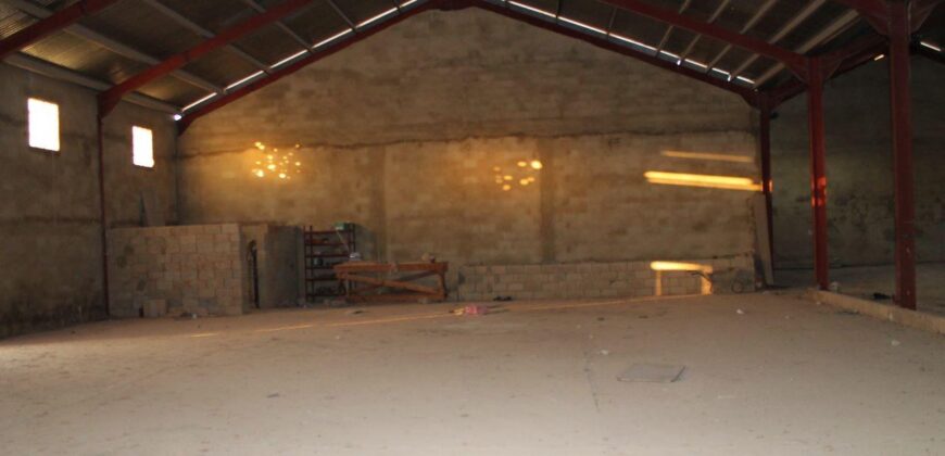 Reiit warehouse suitable for a factory with 4000 sqm land for sale Ref#128