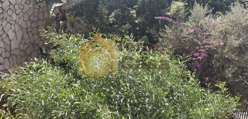 dbayeh apartment for rent with 225 sqm terrace and garden