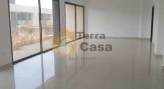 dbayeh apartment for rent with 225 sqm terrace and garden