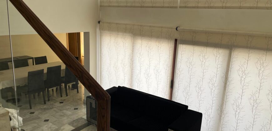 Louaizeh fully furnished duplex for rent with panoramic view #278
