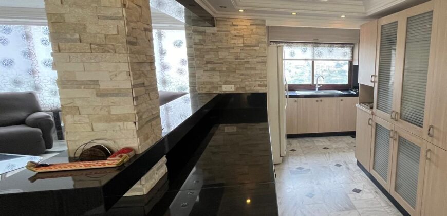 Louaizeh fully furnished duplex for rent with panoramic view #278