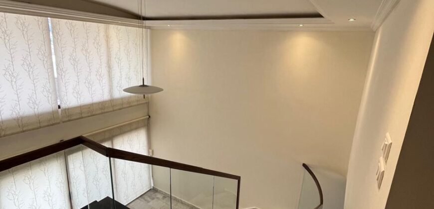 Louaizeh fully furnished duplex for rent with panoramic view #278