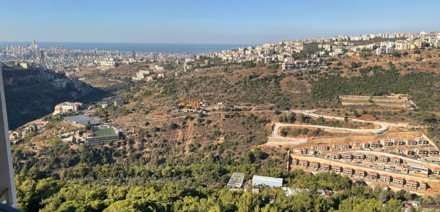 Louaizeh fully furnished duplex for rent with panoramic view #278
