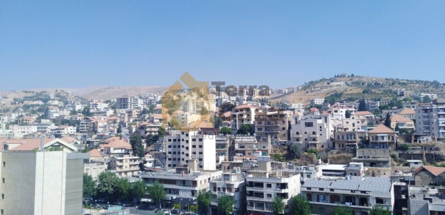 apartment for sale in zahle overlooking the city  .