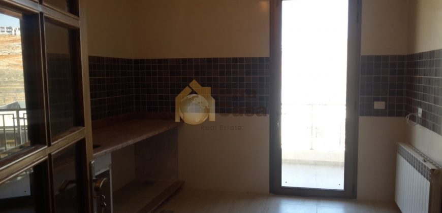 Apartment for rent zahle dhour brand new fully decorated  .