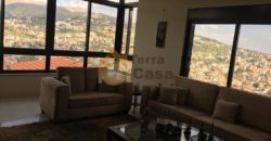Apartment zahle mar elias furnished with open view.