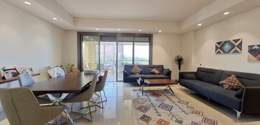 Dbayeh waterfront furnished apartment 190 sqm for rent sea view #921