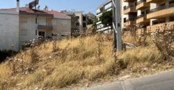 zahle ain el ghossein land 1011 sqm for sale prime location #1223