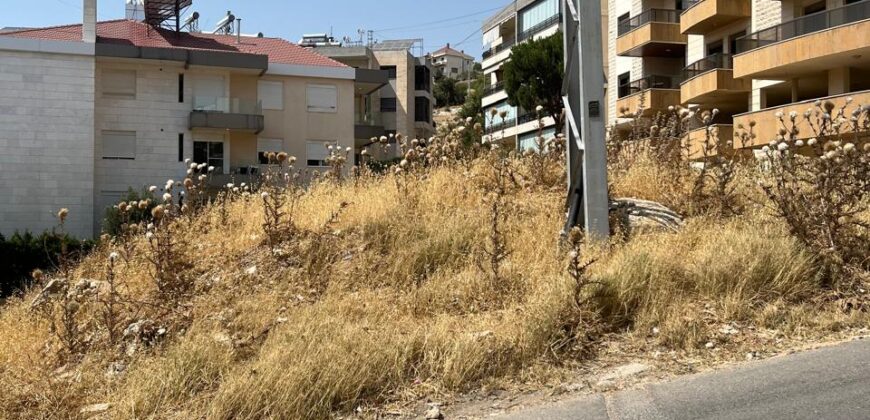 zahle ain el ghossein land 1011 sqm for sale prime location #1223