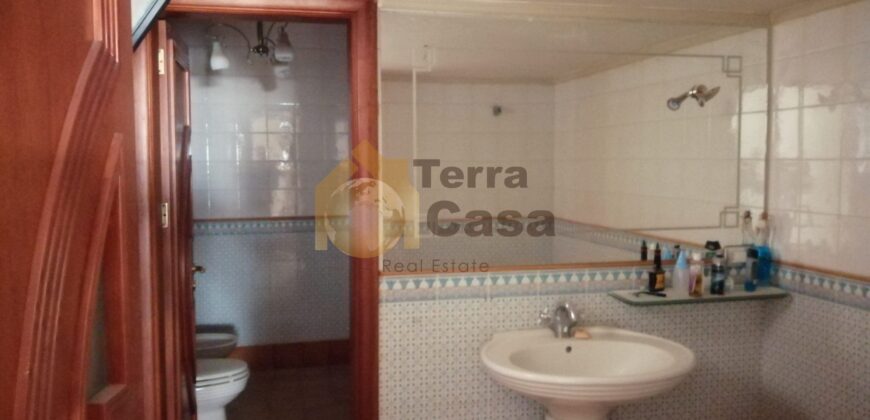 Apartment for sale in zahle Ksara fully decorated with unblock able view