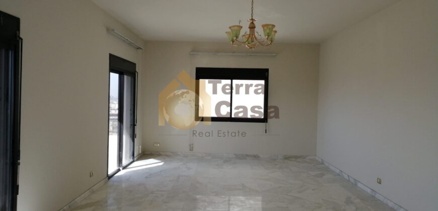 Apartment for sale in zahle Ksara fully decorated with unblock able view