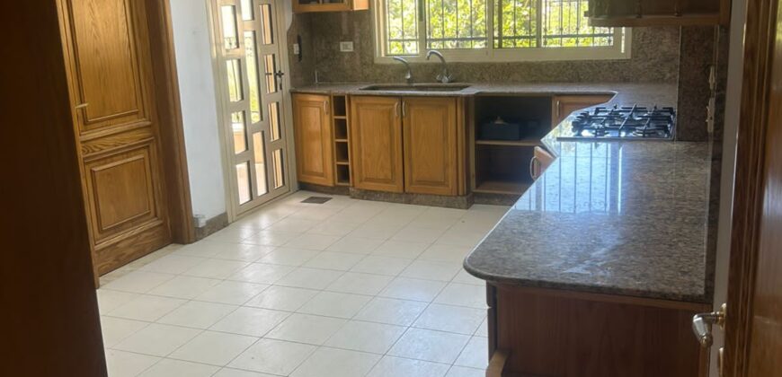 ksara semi furnished apartment 250m+ 100m garden and terrace for rent #1247