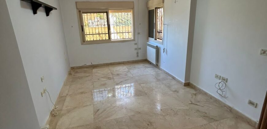 ksara semi furnished apartment 250m+ 100m garden and terrace for rent #1247