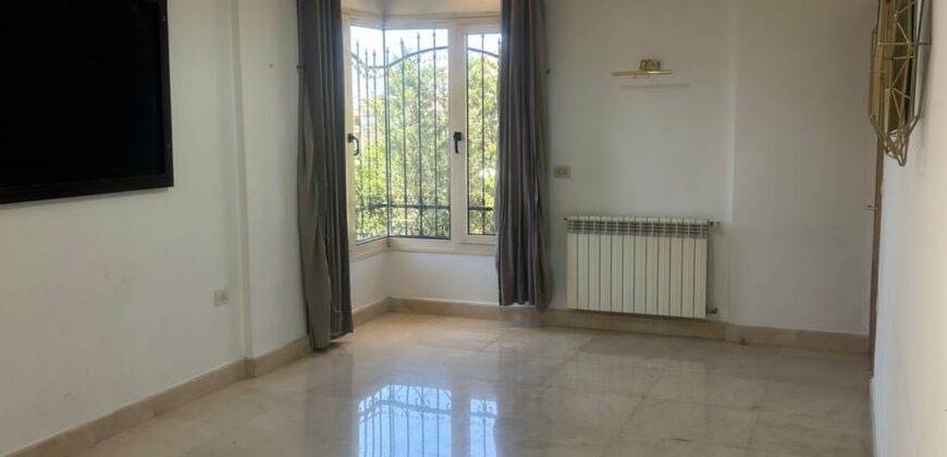 ksara semi furnished apartment 250m+ 100m garden and terrace for rent #1247