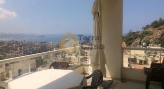 Apartment for rent in Rabweh fully furnished with sea view .