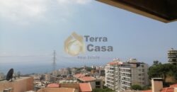 Apartment for rent in Beit el chaar fully furnished open sea view one unit per floor.