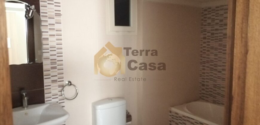 Apartment for sale in kfarhbab brand new with terrace and garden.