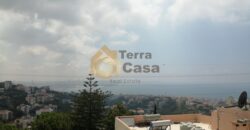 Apartment for rent in Beit el chaar fully furnished open sea view one unit per floor.