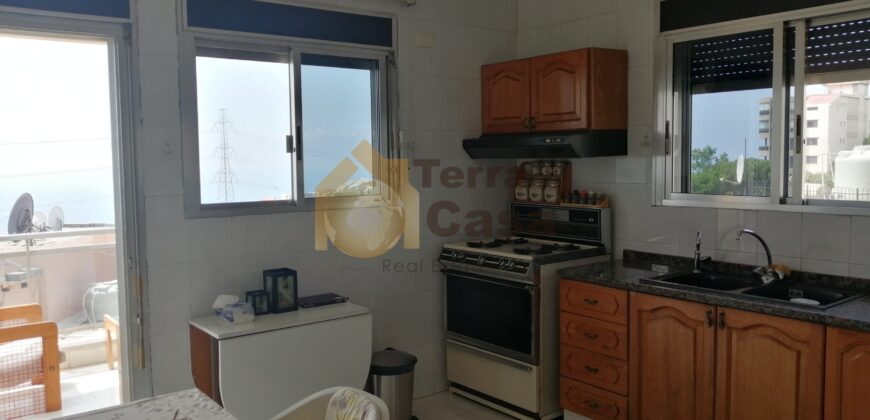 Apartment for rent in Beit el chaar fully furnished open sea view one unit per floor.