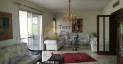 Apartment for rent in Beit el chaar fully furnished open sea view one unit per floor.