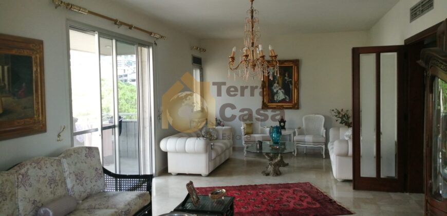 Apartment for rent in Beit el chaar fully furnished open sea view one unit per floor.