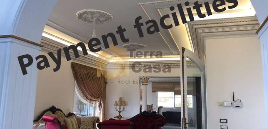 zahle Villa payment facilities furnished open view swimming pool Ref#1655