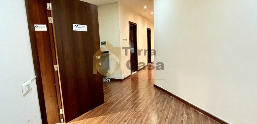 Ashrafieh Charles Malek Avenue 175 sqm office for 3000$/M