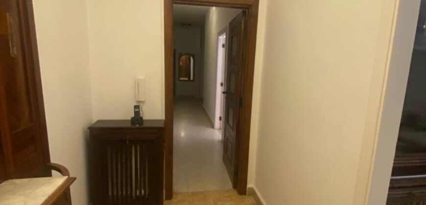 Fully furnished apartment nice location in achrafieh Ref#3054