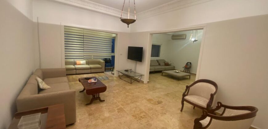 Fully furnished apartment nice location in achrafieh Ref#3054