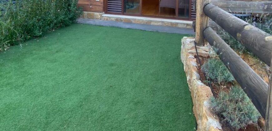 Faqra Luxurious fully furnished chalet + garden, stunning view#3233