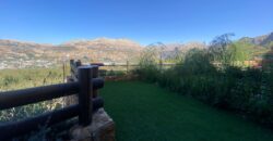 Faqra Luxurious fully furnished chalet + garden, stunning view#3233
