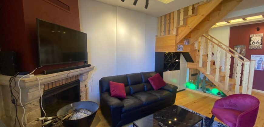 Faqra Luxurious fully furnished chalet + garden, stunning view#3233