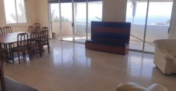 fully furnished apartment for rent in Ghosta beautiful sea view
