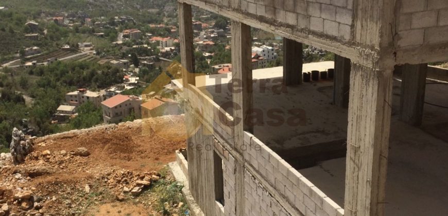 raashine uncompleted villa open view for sale .