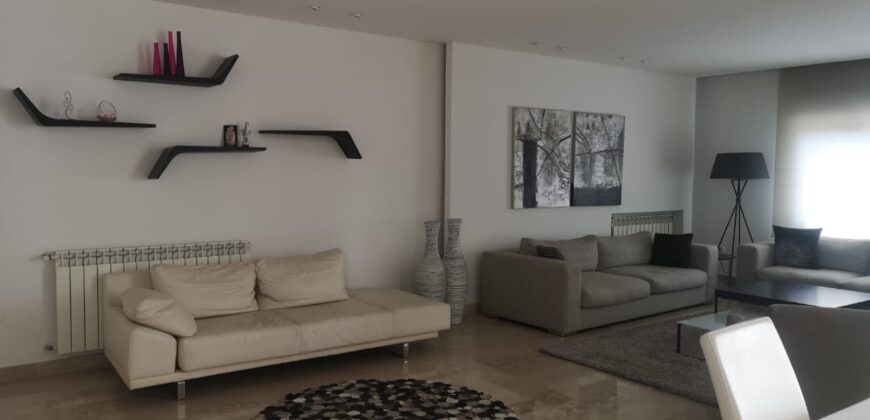 broummana fully furnished apartment 240 sqm for rent, sea view #4310