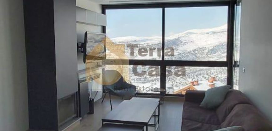 fully furnished chalet in zaarour for rent