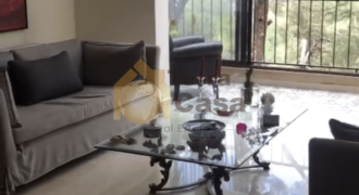 fully furnished apartment in baabdat with terrace for rent