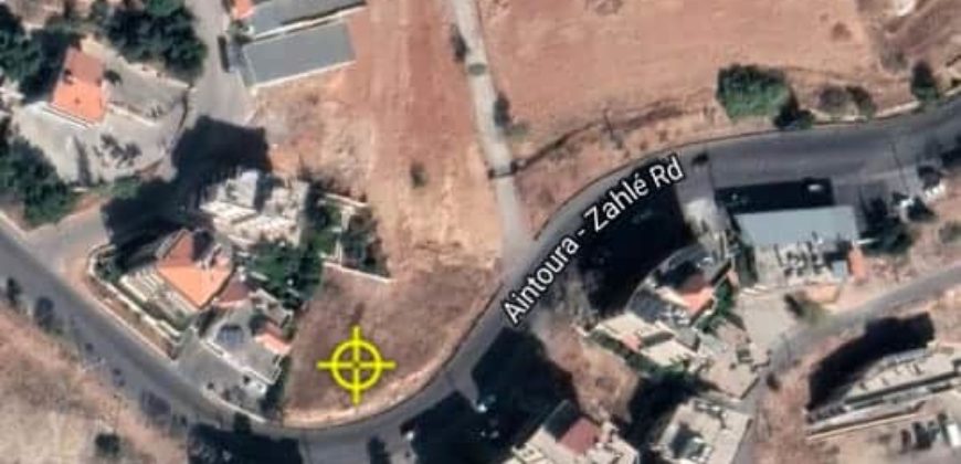 zahle main road land 742 sqm for sale prime location