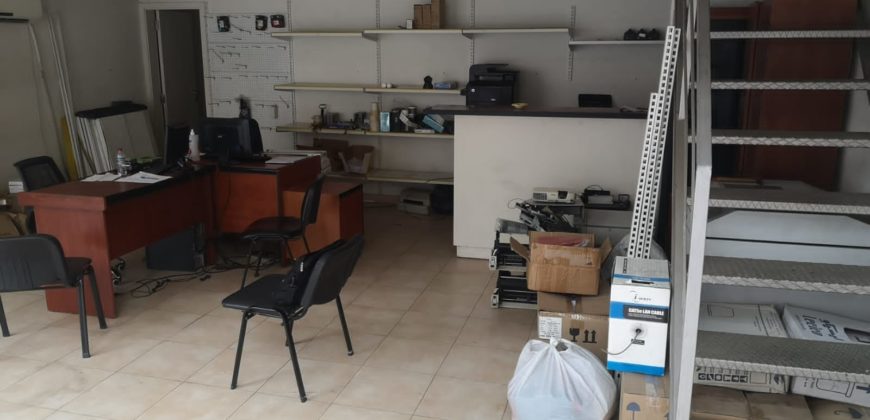 shop two floors for rent in hazmieh prime location