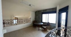 fully furnished duplex for rent in adma, open sea and mountain view #4814