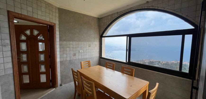 fully furnished duplex for rent in adma, open sea and mountain view #4814