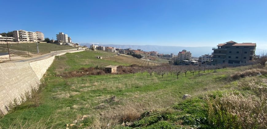 land 1271 sqm in dhour zahle for sale prime location