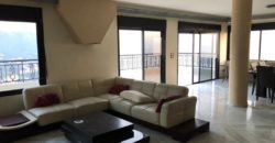 fully furnished apartment for rent in adma with open sea and mountain view