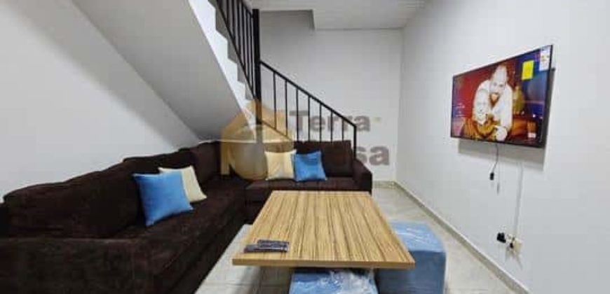 Furnished Duplex in jbeil for rent with sea view