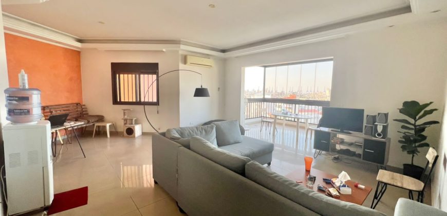 sin el fil apartment for sale with view Ref#5159