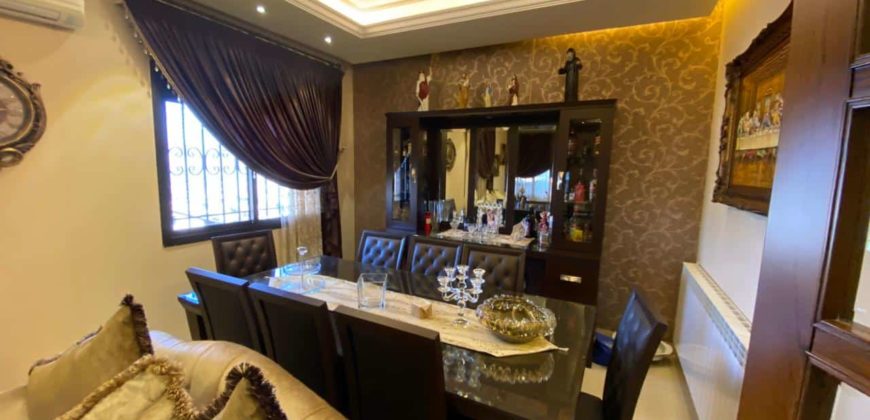 zahle el midan fully decorated apartment for sale