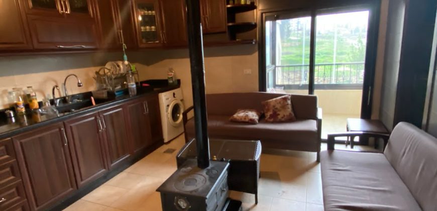 fully furnished apartment for rent in dhour zahle