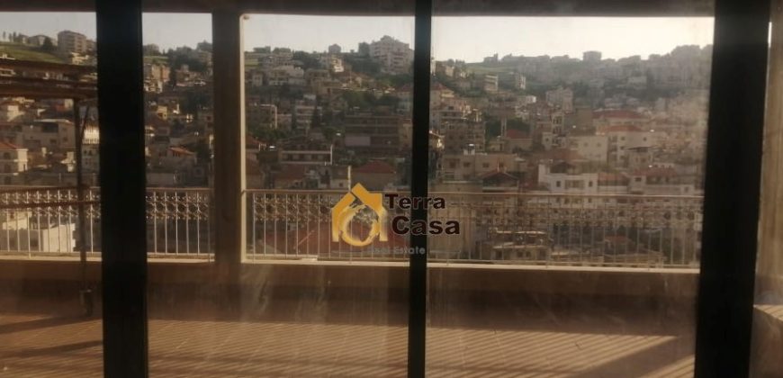 zahle barbara apartment for rent with open city view